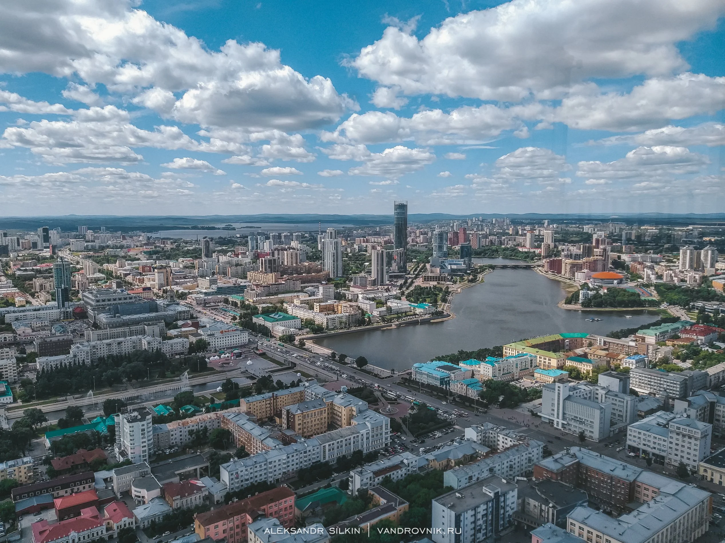 смотровая площадка небоскреба Высоцкий