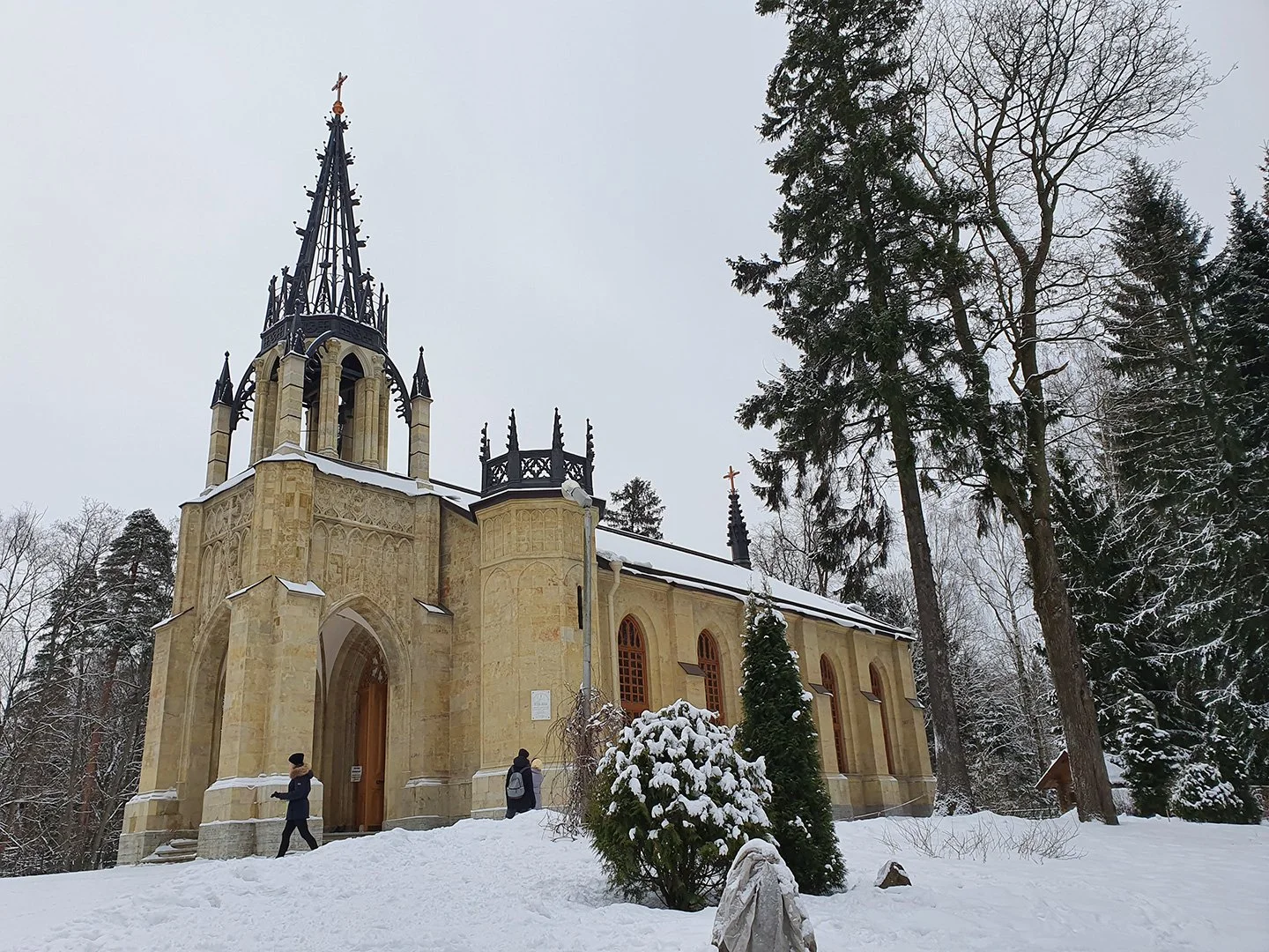 Шуваловский парк зимой