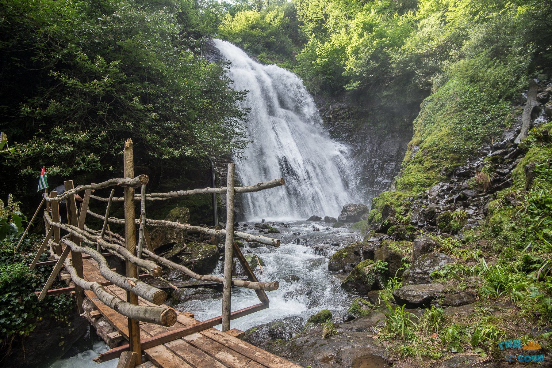 Водопад «Ирина» в Абхазии