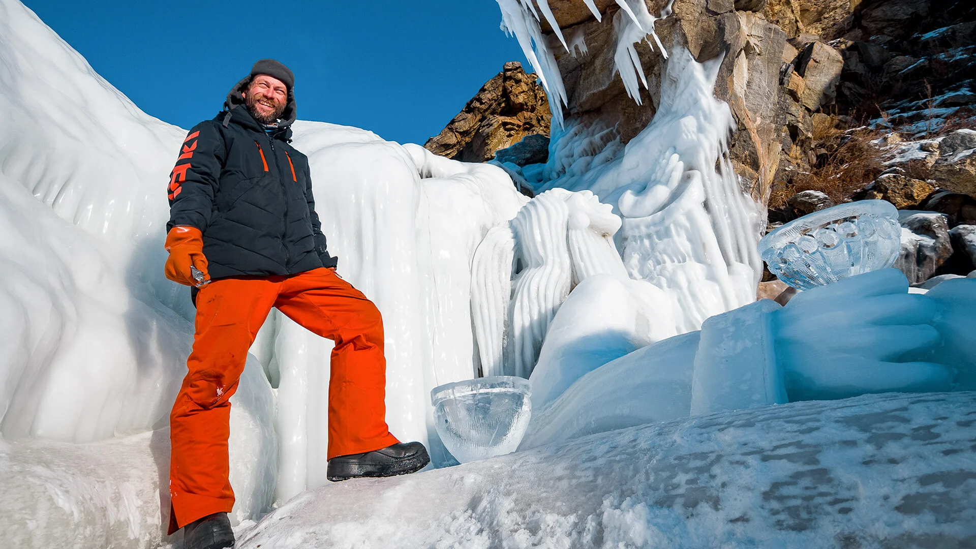 Фестиваль Olkhon Ice Fest на Байкале
